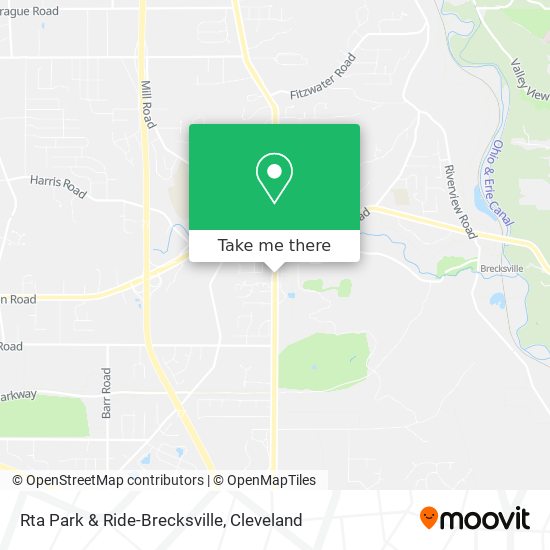 Rta Park & Ride-Brecksville map