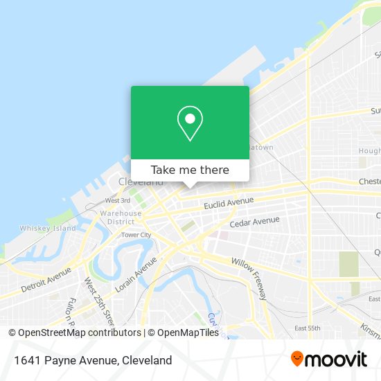 Mapa de 1641 Payne Avenue