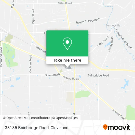 33185 Bainbridge Road map