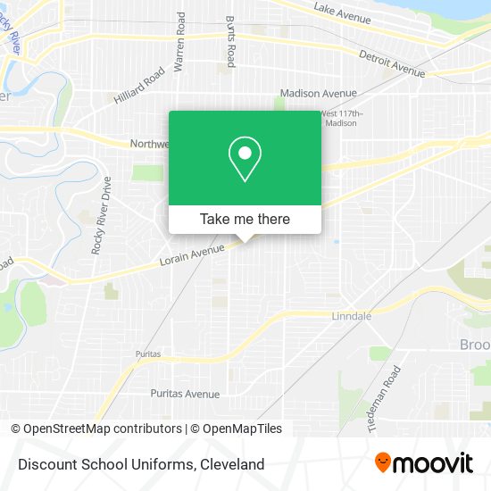 Discount School Uniforms map