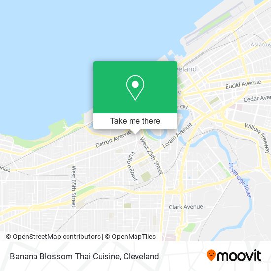 Banana Blossom Thai Cuisine map