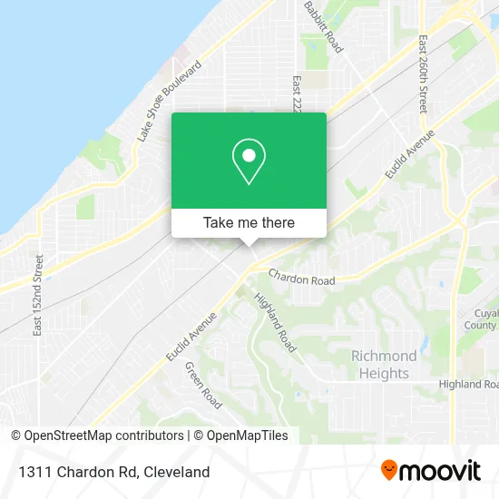 1311 Chardon Rd map