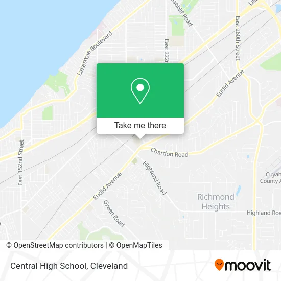 Central High School map