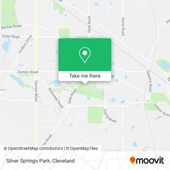 Silver Springs Park map