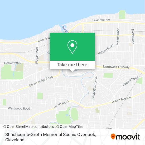 Mapa de Stinchcomb-Groth Memorial Scenic Overlook