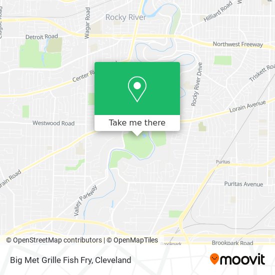 Big Met Grille Fish Fry map