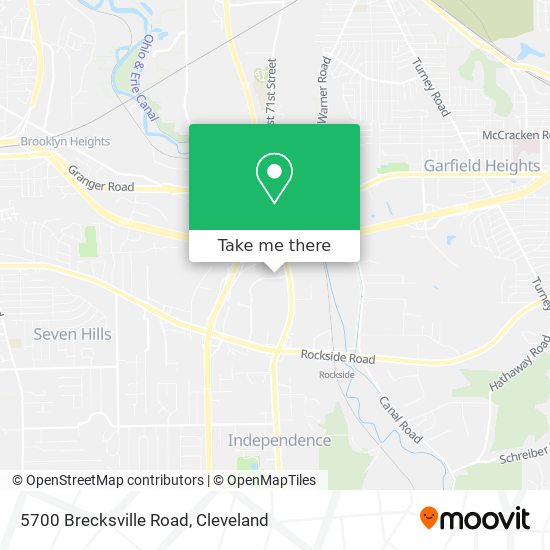 Mapa de 5700 Brecksville Road