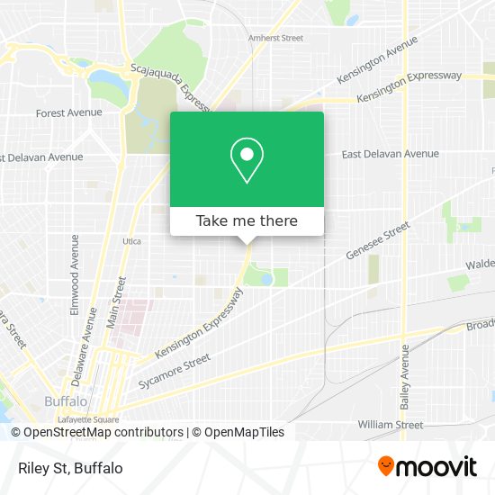 Mapa de Riley St