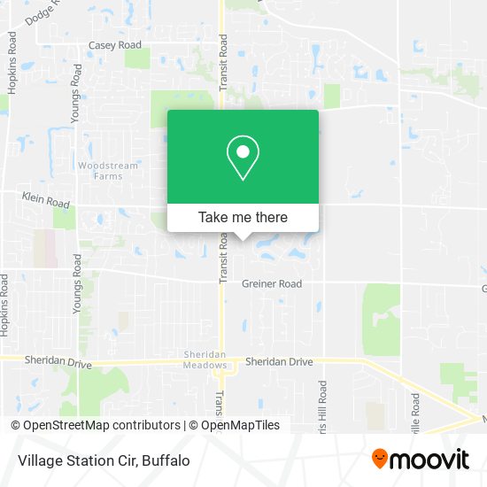 Mapa de Village Station Cir