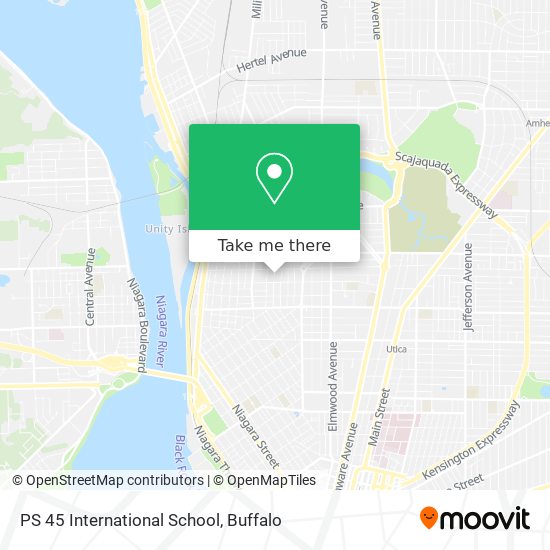 Mapa de PS 45 International School