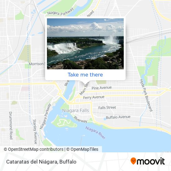 llegar a Niágara en Niagara Falls en