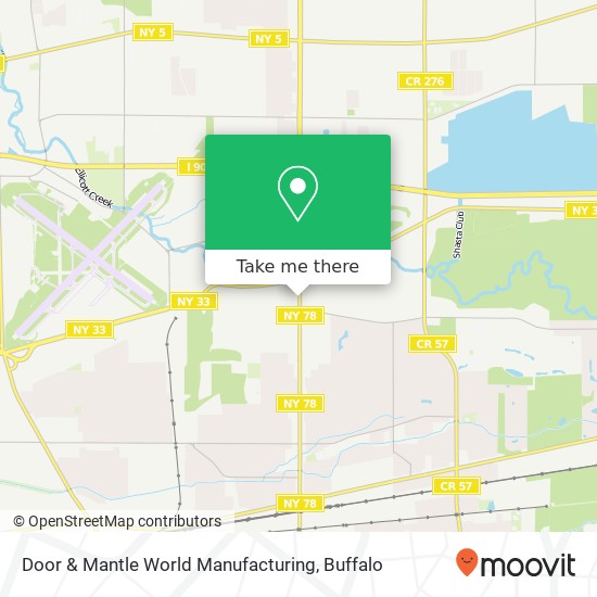 Mapa de Door & Mantle World Manufacturing