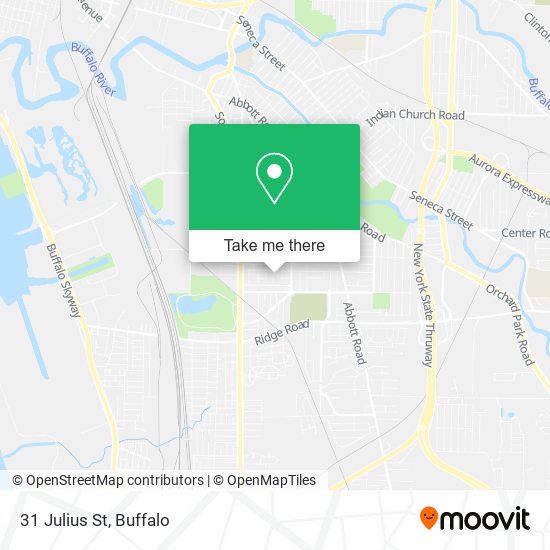 Mapa de 31 Julius St