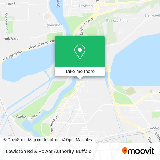 Mapa de Lewiston Rd & Power Authority