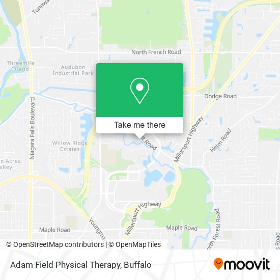 Adam Field Physical Therapy map