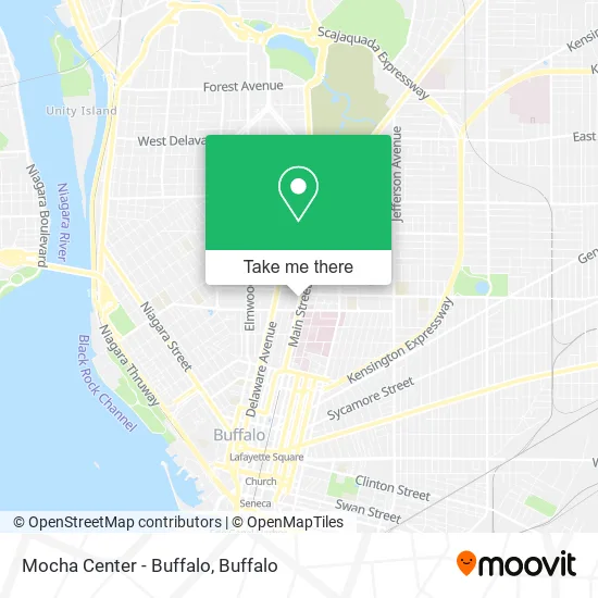 Mocha Center - Buffalo map
