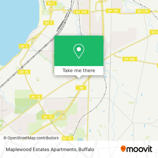 Maplewood Estates Apartments map