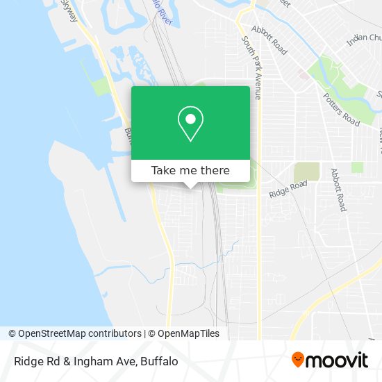 Ridge Rd & Ingham Ave map