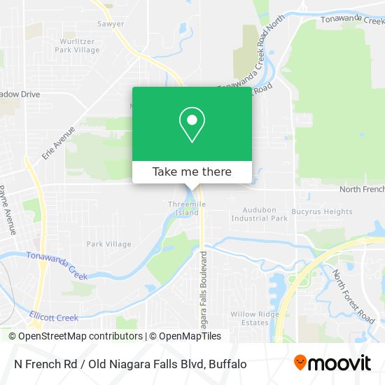 Mapa de N French Rd / Old Niagara Falls Blvd