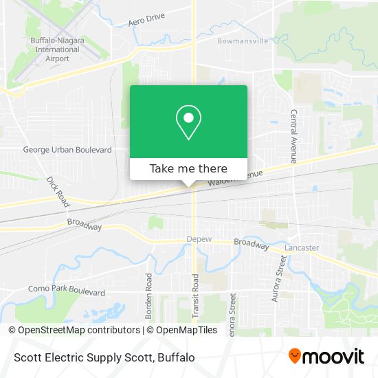 Scott Electric Supply Scott map