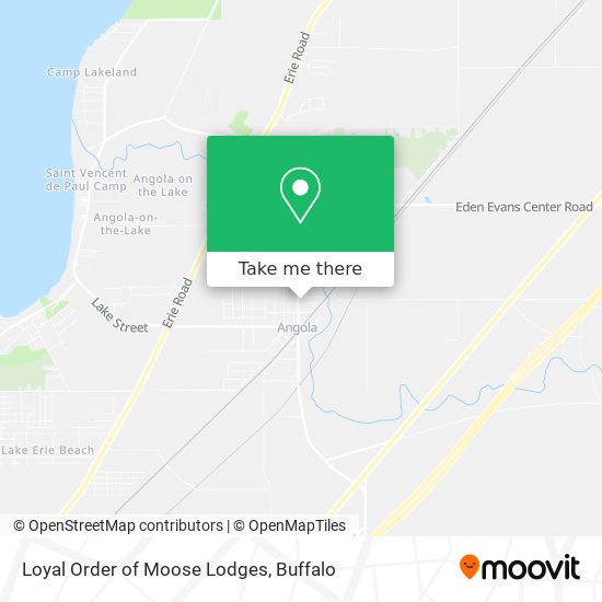 Loyal Order of Moose Lodges map