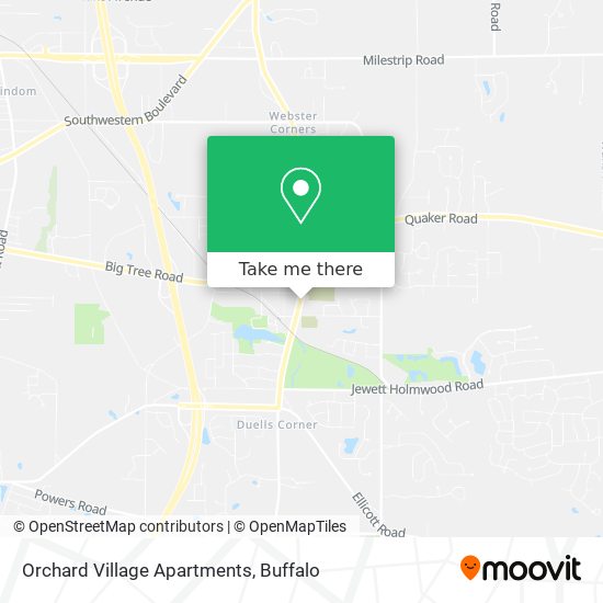 Orchard Village Apartments map