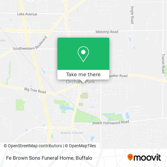 Mapa de Fe Brown Sons Funeral Home