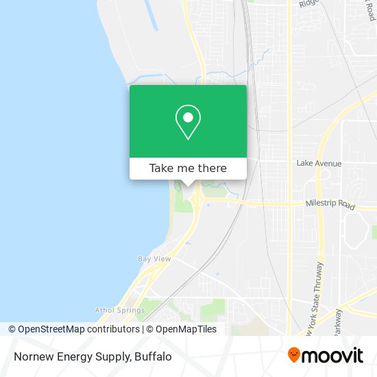 Nornew Energy Supply map