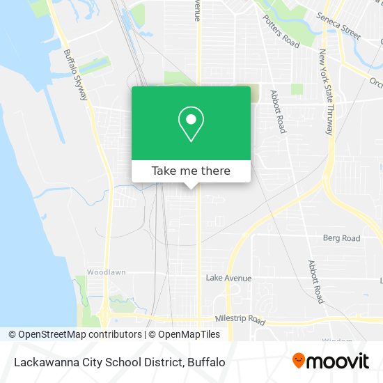 Lackawanna City School District map
