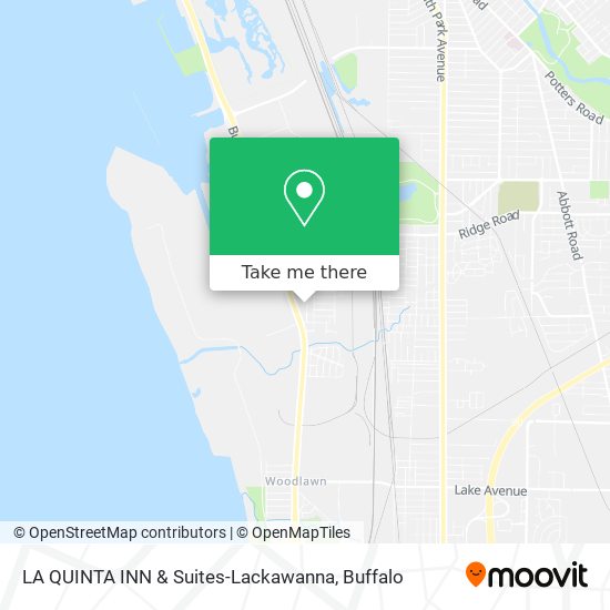 Mapa de LA QUINTA INN & Suites-Lackawanna