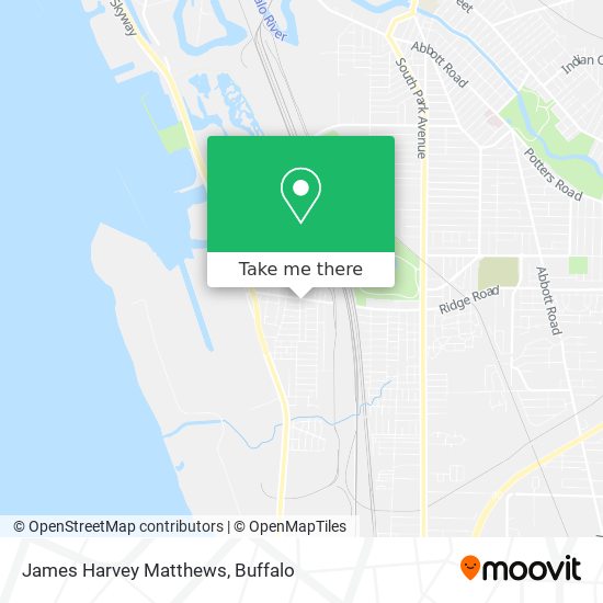 James Harvey Matthews map