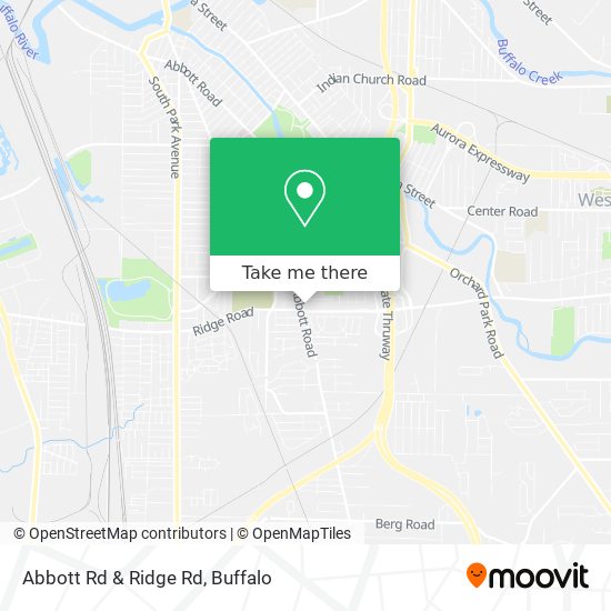 Mapa de Abbott Rd & Ridge Rd