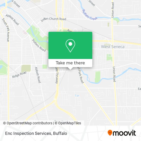 Enc Inspection Services map