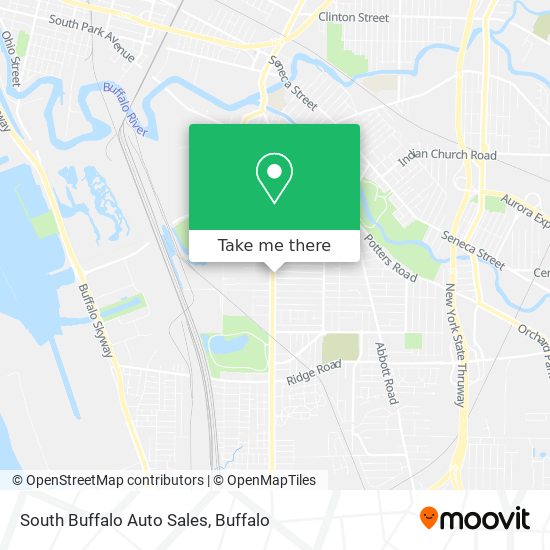 South Buffalo Auto Sales map