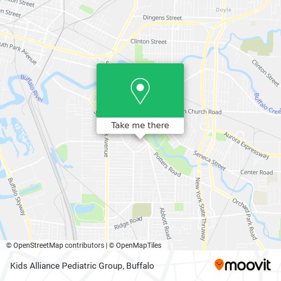Kids Alliance Pediatric Group map