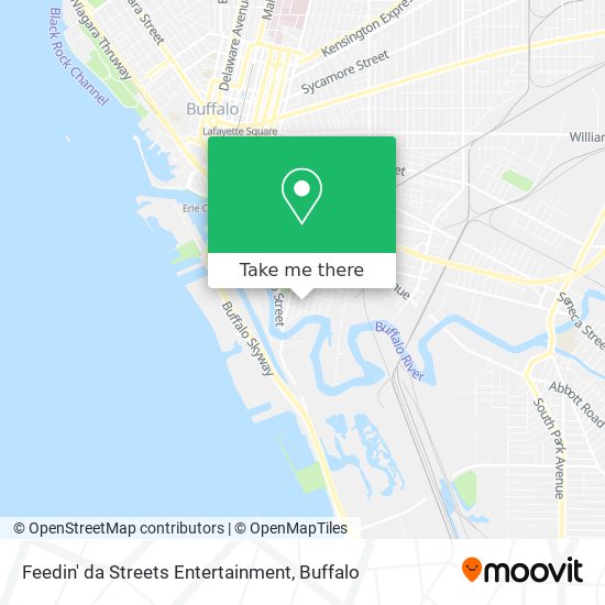 Mapa de Feedin' da Streets Entertainment