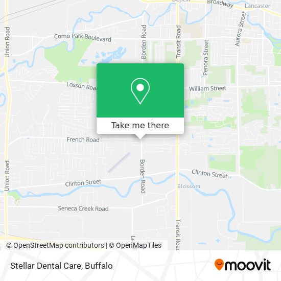 Stellar Dental Care map