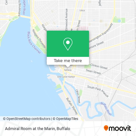 Mapa de Admiral Room at the Marin