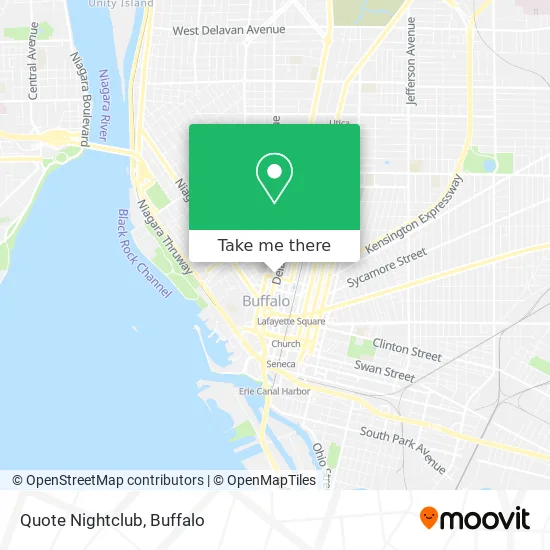 Quote Nightclub map
