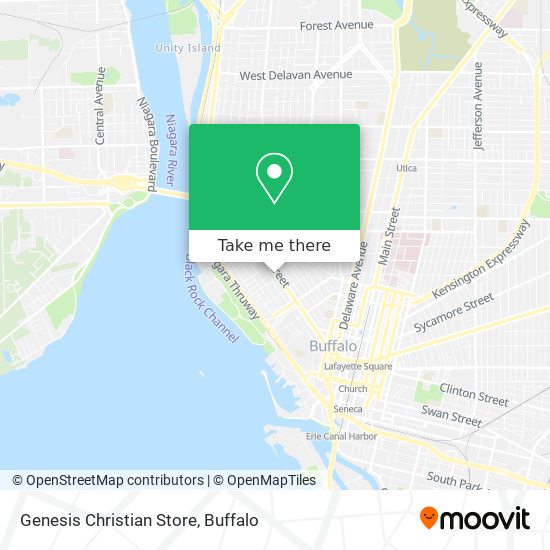 Genesis Christian Store map