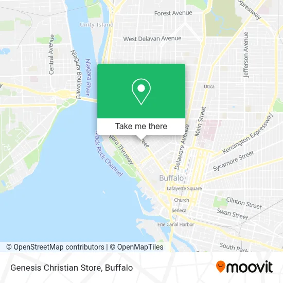Genesis Christian Store map