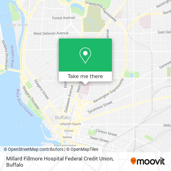Millard Fillmore Hospital Federal Credit Union map