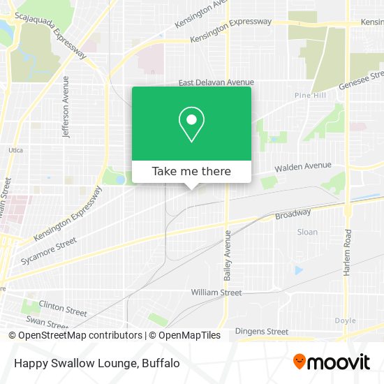 Happy Swallow Lounge map
