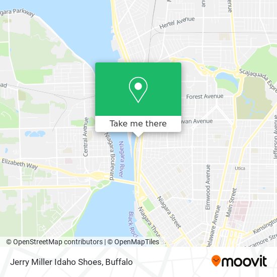 Jerry Miller Idaho Shoes map