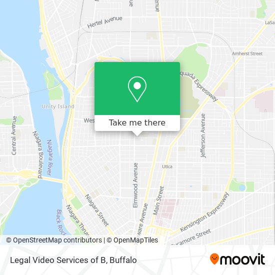 Legal Video Services of B map