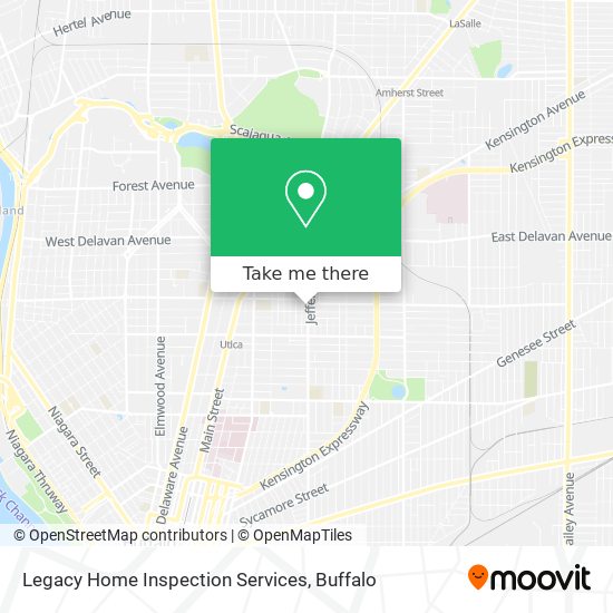 Legacy Home Inspection Services map