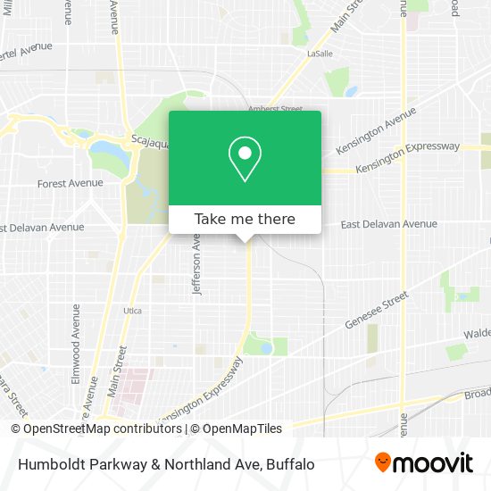 Mapa de Humboldt Parkway & Northland Ave