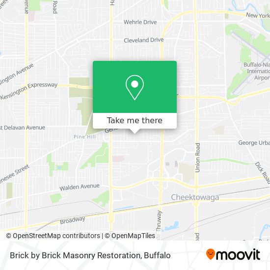 Brick by Brick Masonry Restoration map