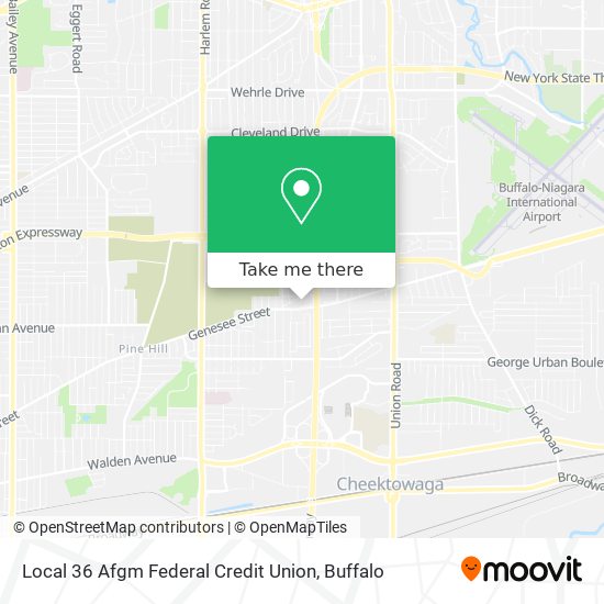 Local 36 Afgm Federal Credit Union map