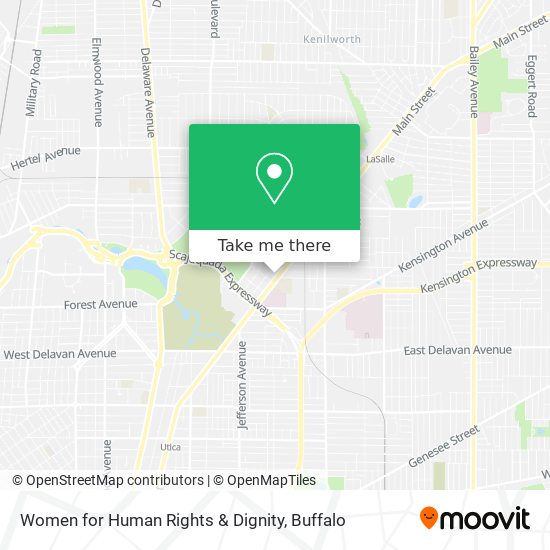 Women for Human Rights & Dignity map